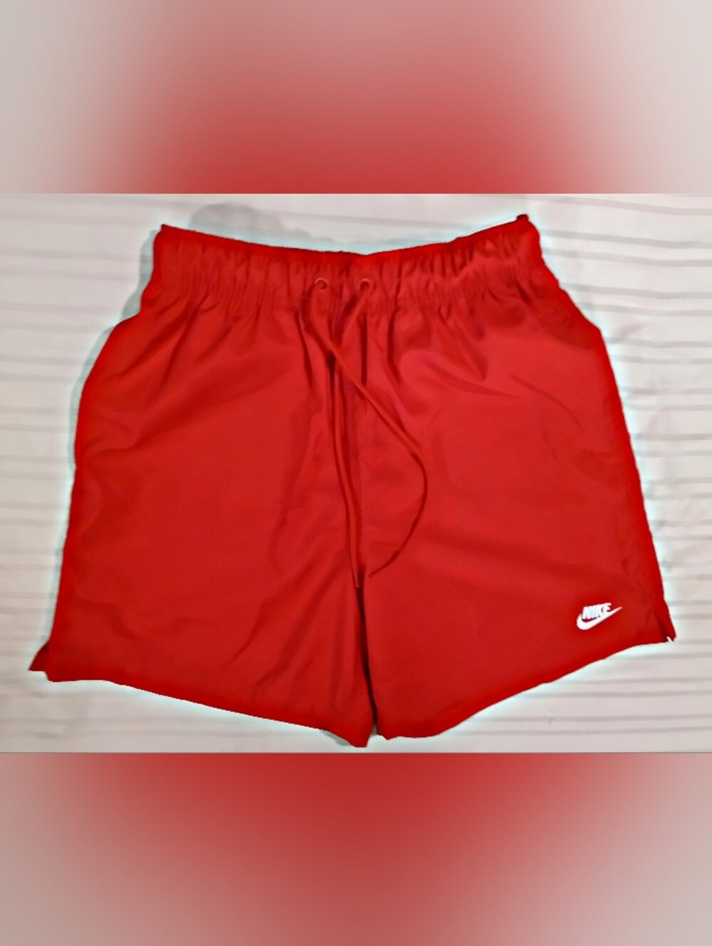 Nike Shorts Mens XS Red Lined Volley Swim Trunks 5" Inseam FN3307-657 NWT